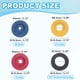 thumbnail image 2 of 12Pcs Restrictor de Flujo de Agua, Reductor de Flujo de Ducha de 0.73" de Diámetro, Válvula de Control de Flujo de Manguera de Ducha para Baño de Hogar, Inodoro, Hotel (Azul, Amarillo, Rojo, Negro), 2 of 6
