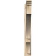 thumbnail image 2 of Ekena Millwork 5 1/2"W x 42"D x 42"H Balboa Smooth Traditional Outlooker, Douglas Fir, 2 of 4
