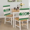 thumbnail image 5 of St. Patrick's Day, Chair Back Covers, Removable Chair Covers for Dining Chairs Set of 6, Washable Chairs Slipcovers Back Seat Protector for Wedding Party 19"x20", 5 of 9