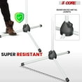 thumbnail image 5 of 5Core Tripod Mic Stand 2Pcs Adjustable Holder Floor Microphone Boom Arm, 5 of 6