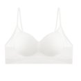 thumbnail image 4 of Paiwinds Push Up Bras for Women Solid Color Backless Seamless Wirefree U-Shaped Beautiful Back Free Size, Size 34AB, 4 of 7