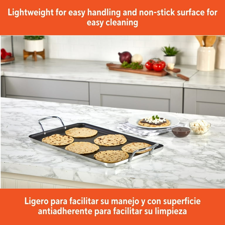 Imusa Stovetop Nonstick Frying Cooking Pan, Large 20