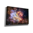 thumbnail image 2 of Epic Graffiti 'Bitcoin Nebula', Canvas Wall Art, 26"x18", 2 of 2