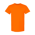 thumbnail image 4 of High-Visibility Men’s T-Shirt for Workwear| Gildan Short Sleeve, Crew Neck Tee, Safety Orange 50% Cotton 50% Polyester Hi Vis |Pack 1, Size 5XL, 4 of 4