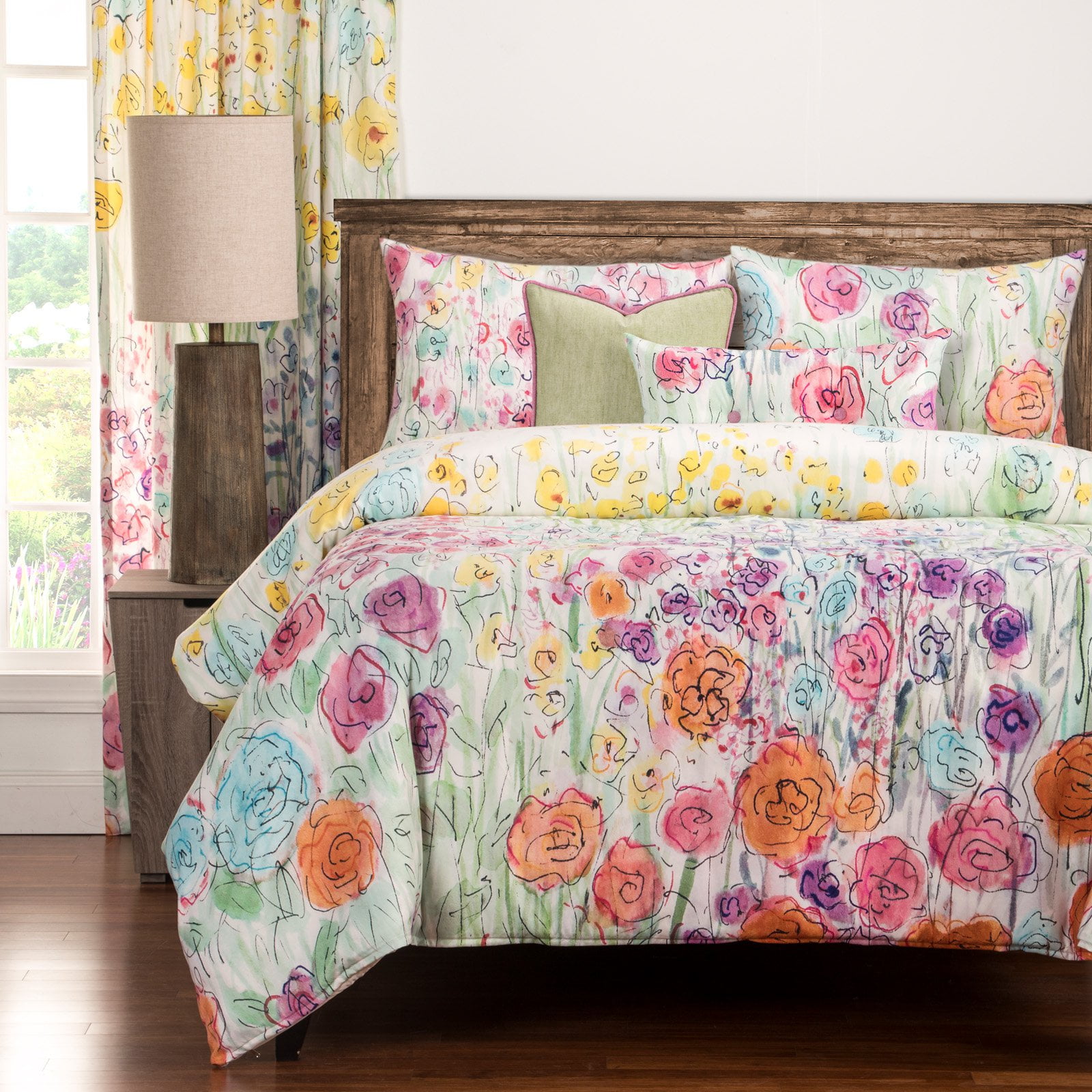 Whimsical Wildflower Duvet Set by Siscovers