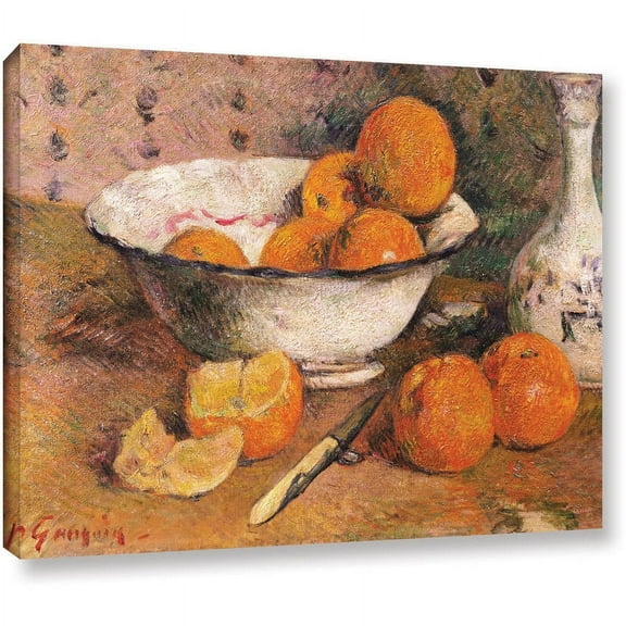 ArtWall Paul Gauguin "Still Life with Oranges" Gallery-wrapped Canvas