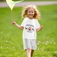 thumbnail image 4 of MIASHUI Ensemble d'Été Deux Pièces T-Shirts Graphiques à Manches Courtes et Shorts, Blanc, 2-3 Ans, 4 of 4