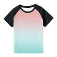 thumbnail image 2 of Avtoify Toddler Boys Round Neck Print Short Sleeve Summer Kids Top, 2 of 10