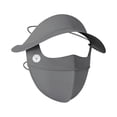 thumbnail image 4 of Summer Sunscreen Hats Ice Silk Face Sunscreen Mask, Uv Protection Cooling Mask~, 4 of 8
