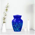 thumbnail image 6 of JAGASY Blue Urn for Ashes Adult Male & Female - Small Urns for Human Ashes Keepsake - Miniature Cremation Urns for Mother - Tiny Urn for Mom & Dad - (3 Inch), 6 of 7