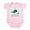 Petal Pink, variant on CafePress - Big Cousin To Be Mod Whale Body Suit - Baby Light Bodysuit, Size Newborn - 24 Months