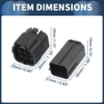 thumbnail image 4 of Kits de Conectores de Cables Eléctricos de 6 Pines a Prueba de Agua para Coche Barco RV 1 Juego Serie 1.8mm, 4 of 7