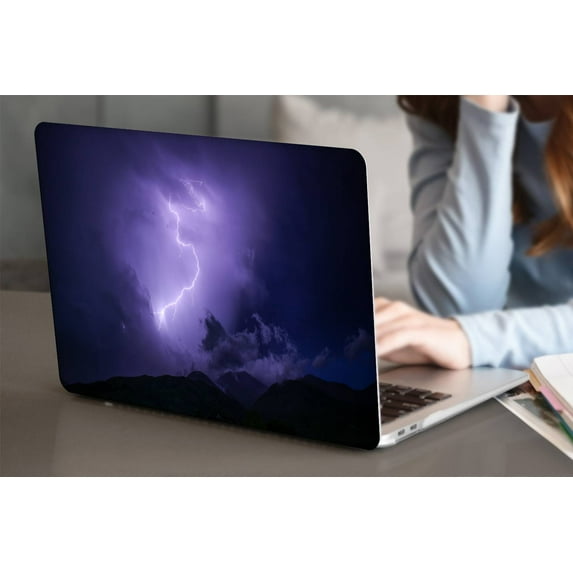 KSK KAISHEK Hard Protective Shell Case Cover Only Compatible MacBook Pro 14 inchs( Touch ID, 2021/2022/2023) + Black Keyboard Cover Model A2779 M2/A2442 M1, Type C Purple series 0017