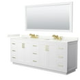 thumbnail image 2 of Wyndham Collection Wcf292984d-Qtz-Us3m70 Miranda 84" Free Standing Double Basin Vanity Set, 2 of 7