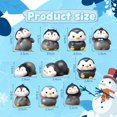 thumbnail image 2 of Set de figuras Macarrie Mini Penguin, 20 unidades, para decoración, 2 of 6