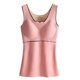 thumbnail image 1 of Ropa interior térmica de invierno Sonducket para mujer chaleco básico Rosa 3XL, 1 of 6