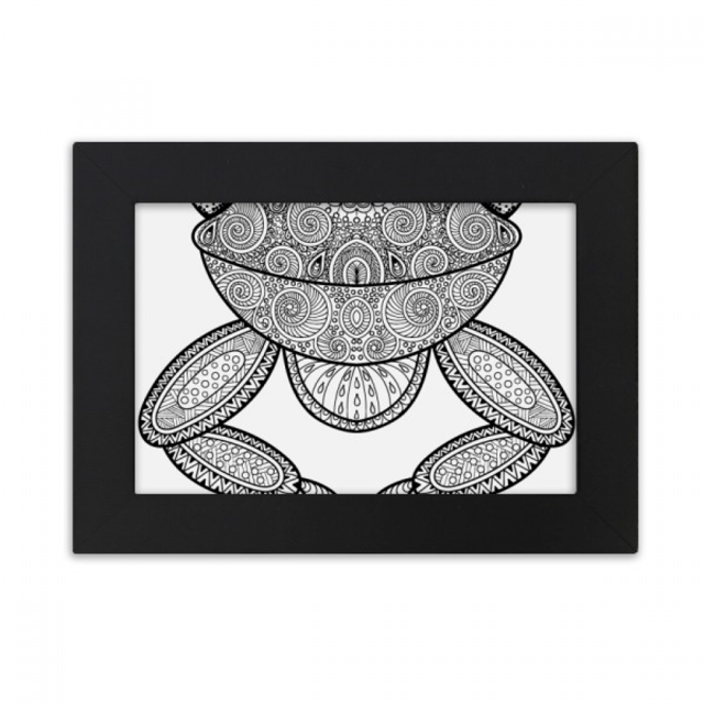 Paint Small Frog Green Art Deco Fashion Desktop Photo Frame Ornaments Picture Art Painting