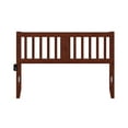 thumbnail image 3 of Tahoe Classic Wood Eco-Friendly Metal Headboard, Queen, Walnut, 3 of 4