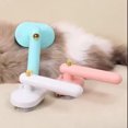 thumbnail image 4 of Pet Grooming Spray Brush for Cats and Dogs Detangling Massage Tool with One Button Knot Removal and Floating Hair Design, 4 of 4