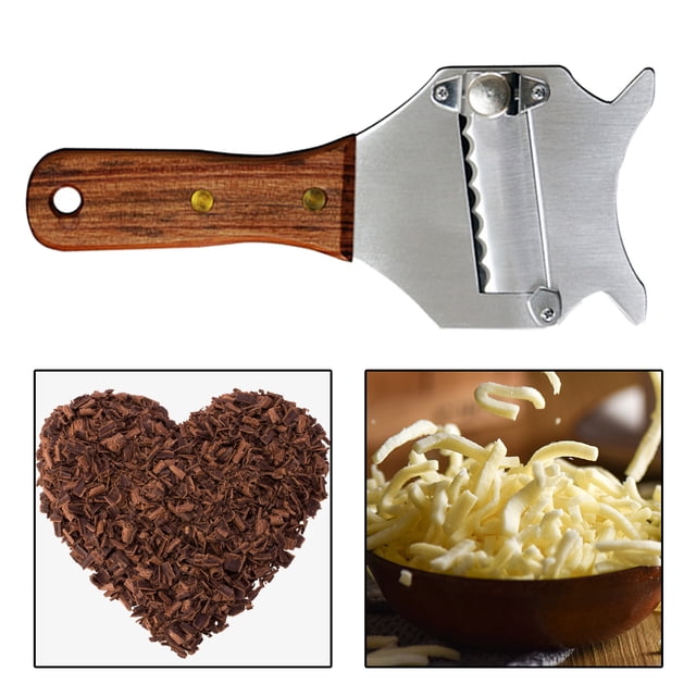 Rebanador multifuncional de trufas de acero inoxidable a prueba de óxido, afeitadora , rallador de maquinilla de afeitar, hoja Macarena rebanador de queso con trufa
