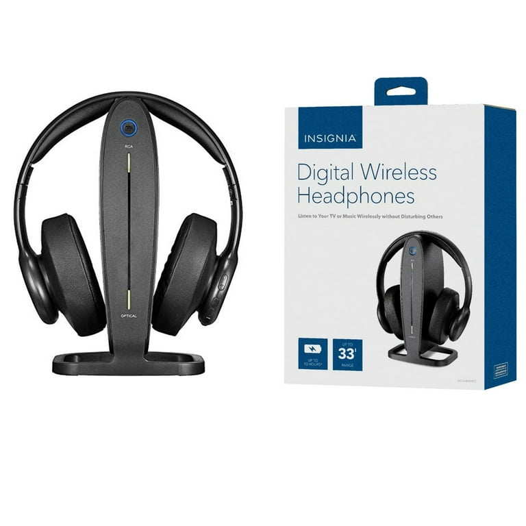 Insignia Wireless Headphones For Tv Insignia RF Digital Wireless