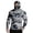 Dark Gray_008, variant on Hooded Sun Shirts for Men with Mask UPF 50+ Fishing Blouses Long Sleeve UV Rash Guard Cooling Lightweight Hoodies Light Brown 2XL