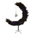 thumbnail image 4 of National Tree Company 6 ft. Pre-Lit Halloween Black Moon Shape Tree, 4 of 4