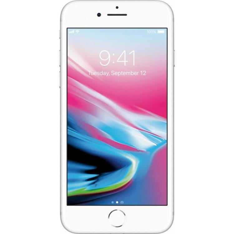 Refurbished Apple iPhone 8 A1863 64GB Silver (Fully Unlocked) 4.7 