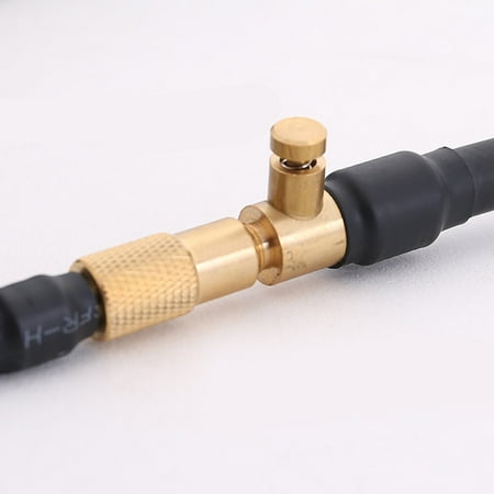 OUNONA 1Set Tire Stem Extender Copper Black for Bicycle Tyres Use