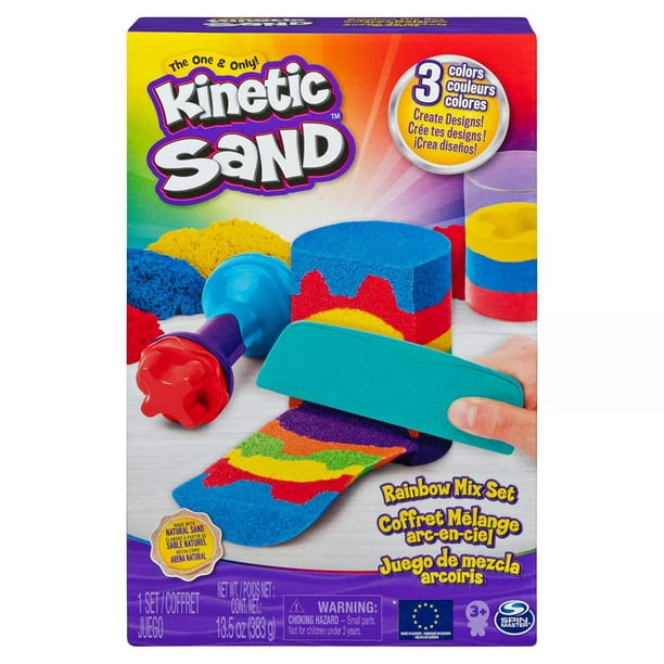 Kinetic Sand Ensemble d'Âges de l'Arc-en-ciel, 3 Ans et Plus
