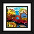 thumbnail image 1 of Muller,Max 20x20 Black Ornate Wood Framed with Double Matting Museum Art Print Titled - Abstract landscape III, 1 of 4