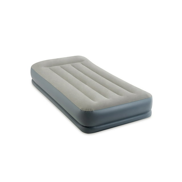 Colchon Inflable Doble Twin Dura Beam 1 Persona + Bomba Intex 64115EP