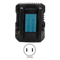 thumbnail image 2 of ABS  Replacement For  14.4v-18v Universal Power Tool  DC18RA DC18RC 100-240V Black And Green, 2 of 8