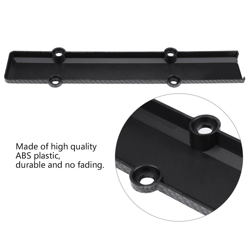 Mgaxyff Carbon Fiber Engine Valve Cover Spark Plug Insert for Honda