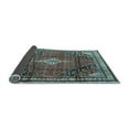 thumbnail image 2 of Ahgly Company Indoor Round Persian Light Blue Traditional Area Rugs, 3' Round, 2 of 4