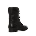 thumbnail image 4 of Bota Steve Madden Troopa para mujer, piel negra, 6 m, EE. UU., 4 of 5