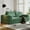 Green, variant on 78.7" Boneless Loveseat Couch, Cloud Modular Sectional Sofa, Unique Knitted Fabric, Comfy Deep Seat Cloud Couch for Living Room, Bedroom, No Assembly Required(Green)