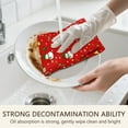 thumbnail image 5 of 2 Pcs Funny Kitchen Towels,Red Christmas Snowman Pattern Microfiber Dish Towels,Kitchen Tea Towels,Kitchen Towel Set (18" X 26"), 5 of 7