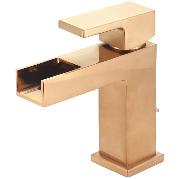 Pioneer Faucets 3Mo170 Mod 1.2 GPM Single Hole Bathroom Faucet - PVD Brushed Gold