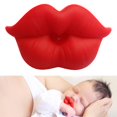thumbnail image 4 of Suce pour les Lèvres Suce en Silicone Facile à Nettoyer Âges Nouveau-Né et Plus Rouge, 4 of 8