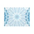 thumbnail image 4 of YFYANG Rectangular Polyester Table Cloth Blue Snowflake Texture Table Cover for Indoor Outdoor Kitchen Restaurant Table Decoration Tablecloths，54" X 72", 4 of 9