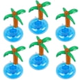 thumbnail image 1 of Soporte inflable para bebidas LIYDE Palm Tree, paquete de 6, para fiesta en la piscina, 1 of 7