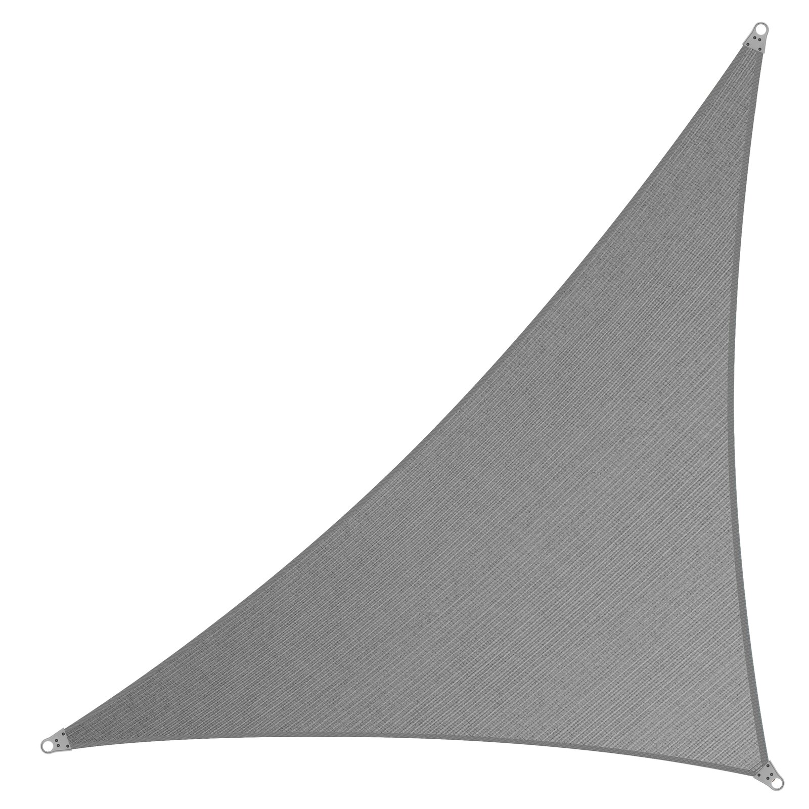 260 GSM Reinforced Super Ring Equilateral 48' Triangle Shade Sail 10' X