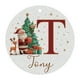 thumbnail image 2 of Adornos navideños, 26 letras, adornos colgantes para árbol de Navidad, adornos navideños personalizados, adornos navideños DIY, decoración navideña, decoración colgante para árbol de Navidad, artículo, 2 of 5