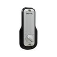 thumbnail image 5 of Lockey M-210-SC-EZ Mechanical Keyless Deadbolt Ez Mount Plate Lock - Satin Chrome Brass Finish, 5 of 5