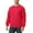 Red, variant on Pepypepy Men’s Pullover Hoodie 100% Cotton – Double-Knit Solid Color Long Sleeve Sweatshirt for Everyday Comfort and All-Season Style, S-XXL