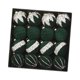 thumbnail image 1 of 16 bolas navideñas decorativas de terciopelo para el hogar, bolas navideñas flocadas para el, Verde, 1 of 9