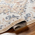 thumbnail image 5 of BoutiqueRugs Lewa Traditional Area Rug - Outdoor Safe - Metallic Gold, Ivory, Navy - 6'7" x 9', 5 of 6