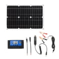 thumbnail image 1 of 18W Solar Panel Charging Kit with USB Output and Controller for Off-Grid Use - Waterproof and Versatile for RVs, Trailers, Boats, and More, 1 of 6