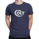 thumbnail image 5 of Camisetas Colt para hombre, armas de fuego, Smith Cool Wesson, vintage, manga corta, cuello redondo, algodón, exclusivas., 5 of 7